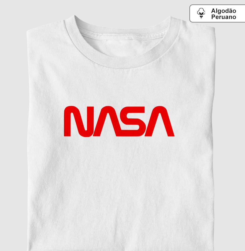 Camiseta Algodão Peruano NASA