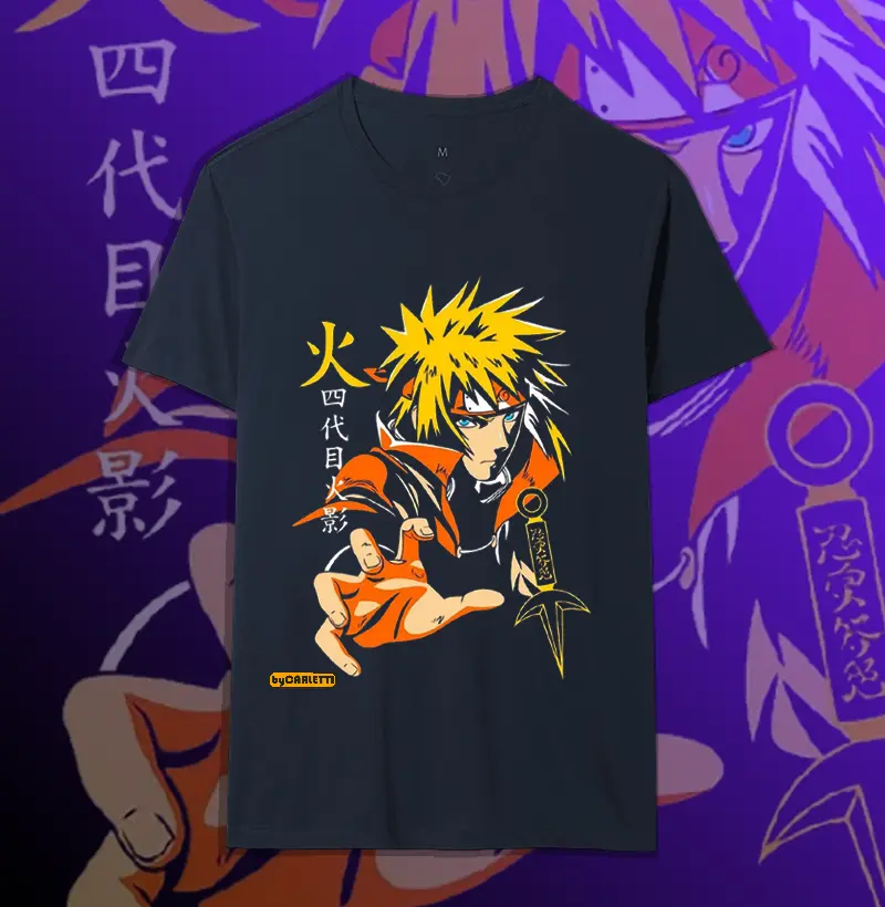 Namikaze Minato – Relâmpago da Folha - Linha Animes