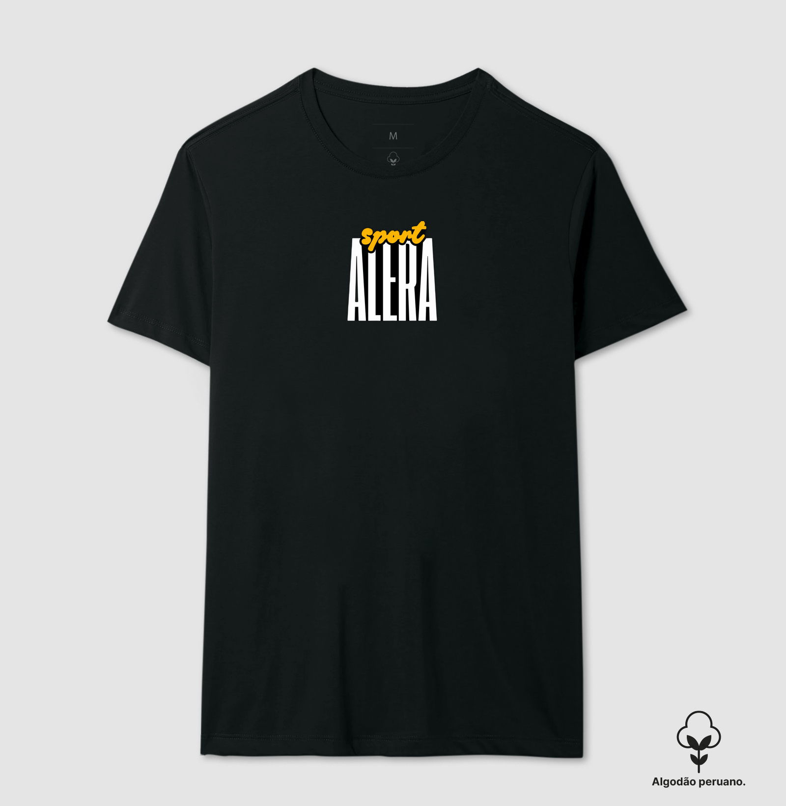 camiseta sport amarelo
