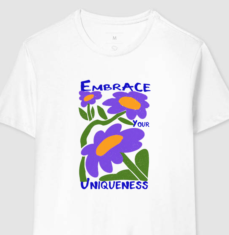 Camiseta Embrace your uniqueness