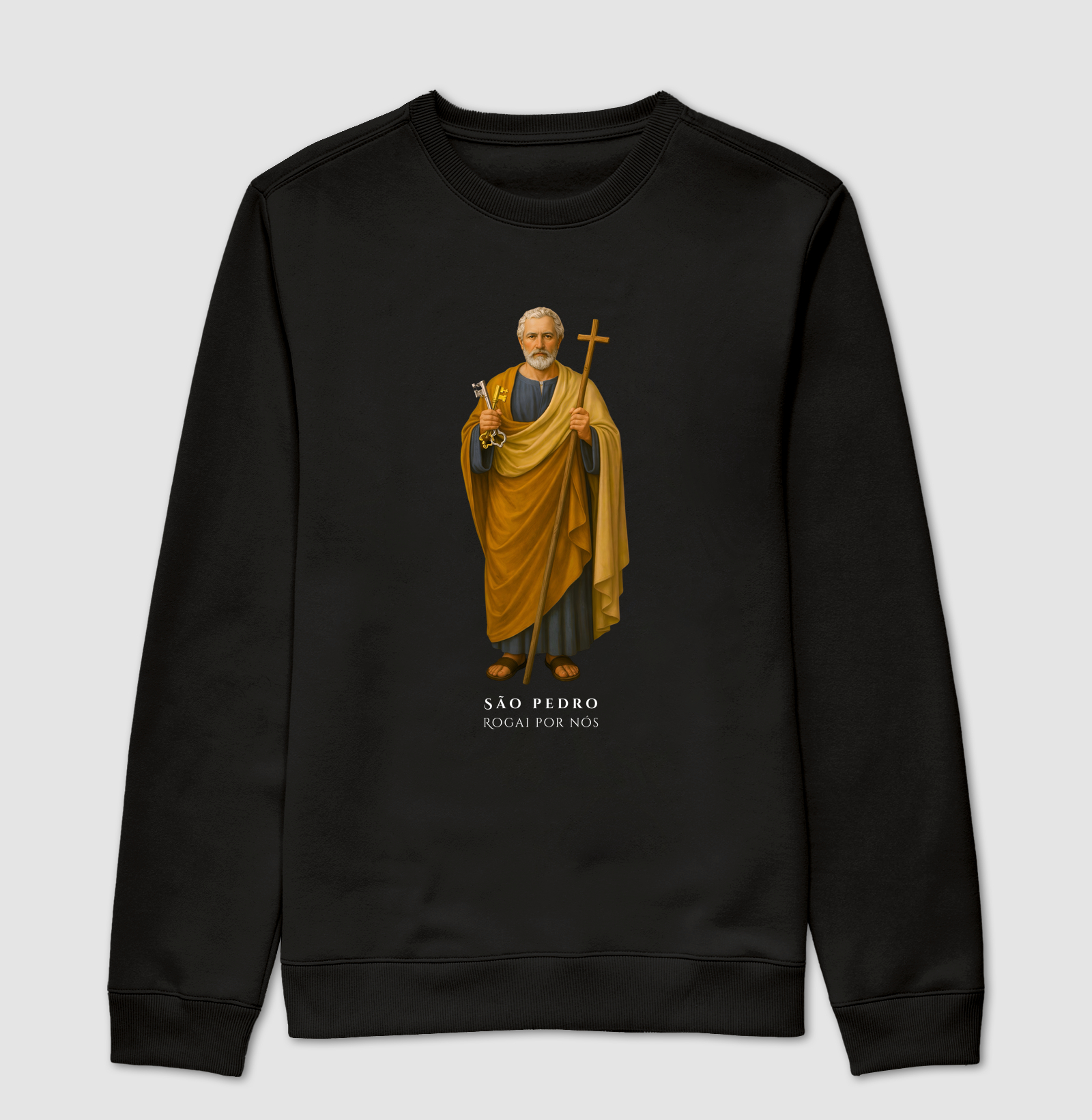 Camiseta Católica - São Pedro, Rogai por nós