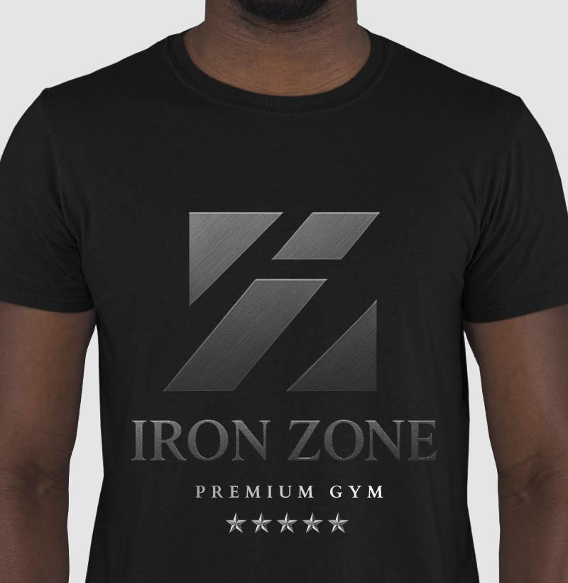 Camiseta Iron Zone Steel Stars