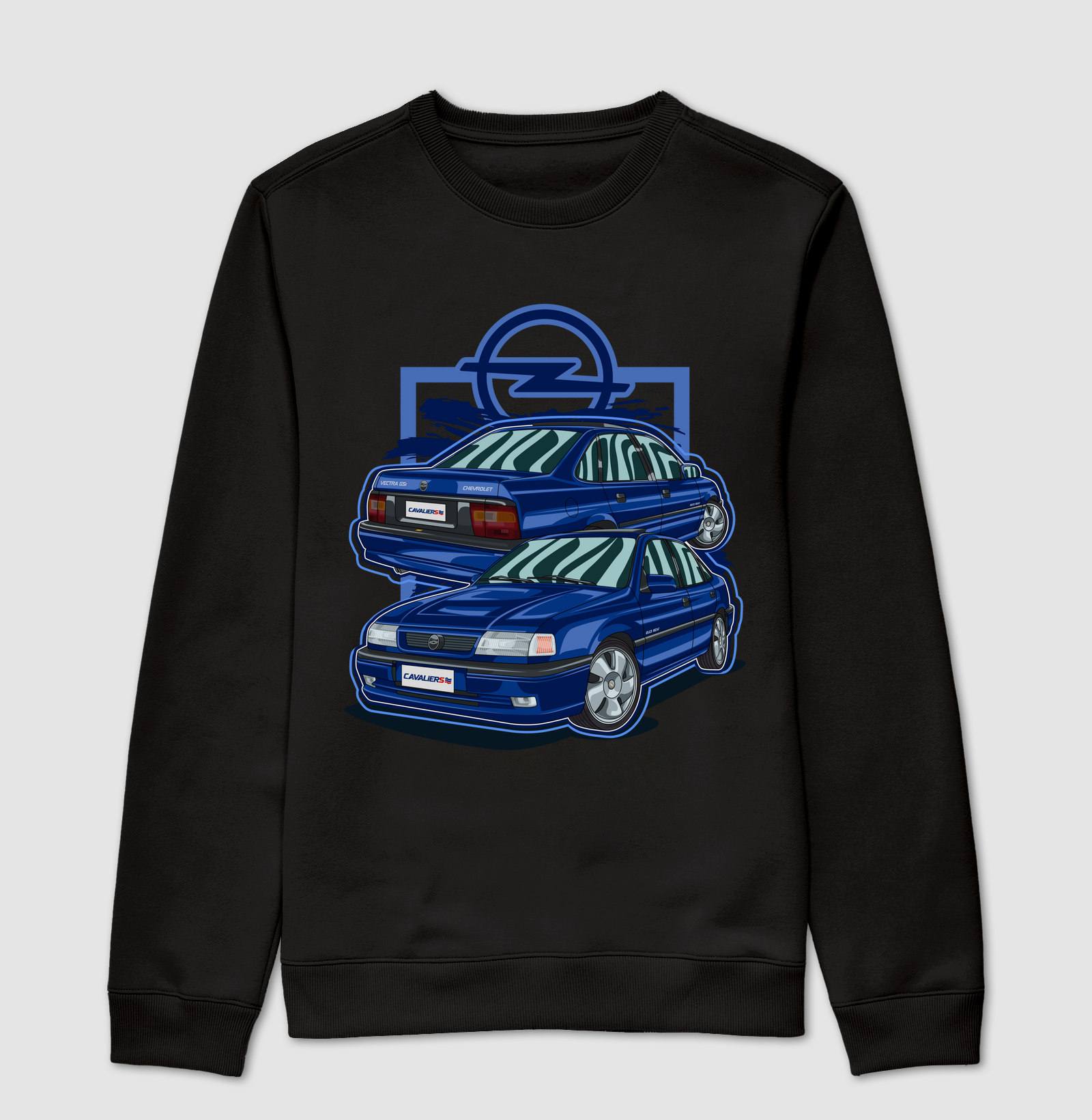 Vectra GSI Azul Strauss Opel