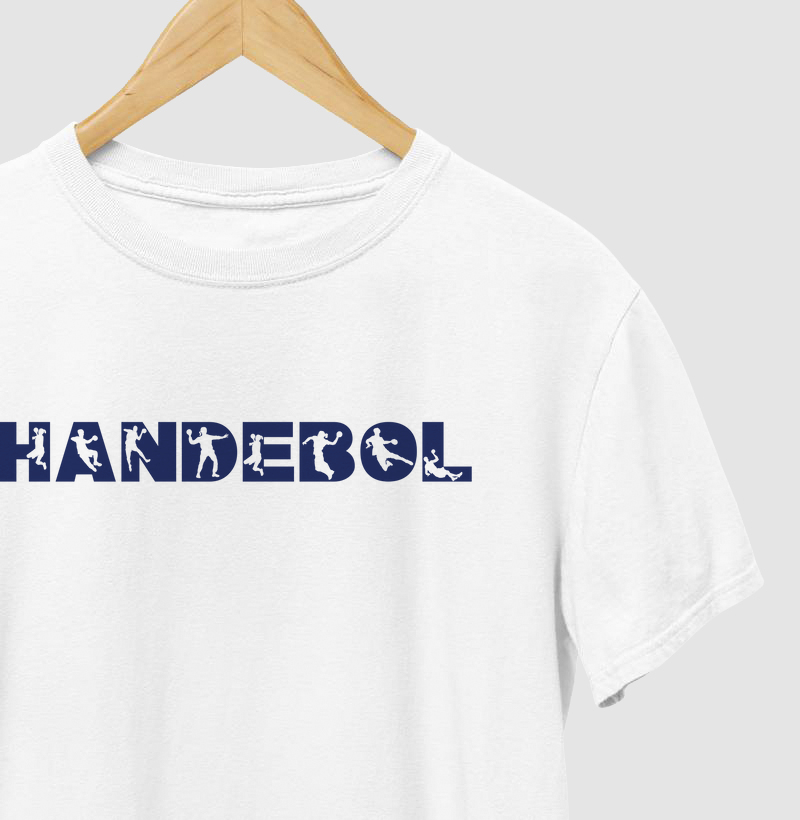 Camiseta de Handebol Letras com jogadores AZ