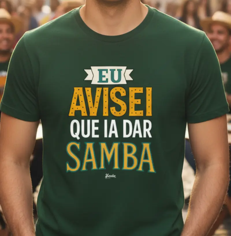 Eu avisei que ia dar Samba