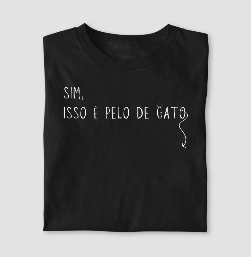 Sim, isso é pelo de gato!