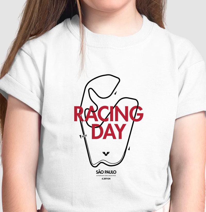 Camiseta KIDS Racing Day - Interlagos