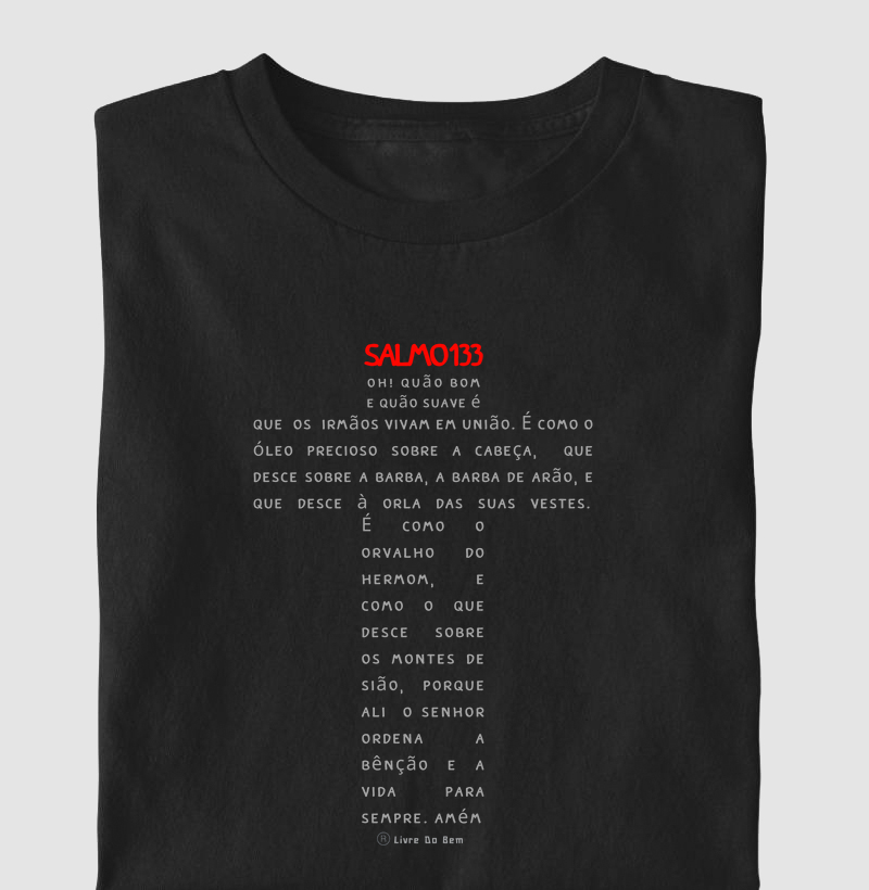 Camiseta maçônica - Salmo 133