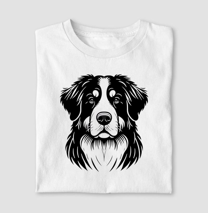 Bernese da montanha minimalista