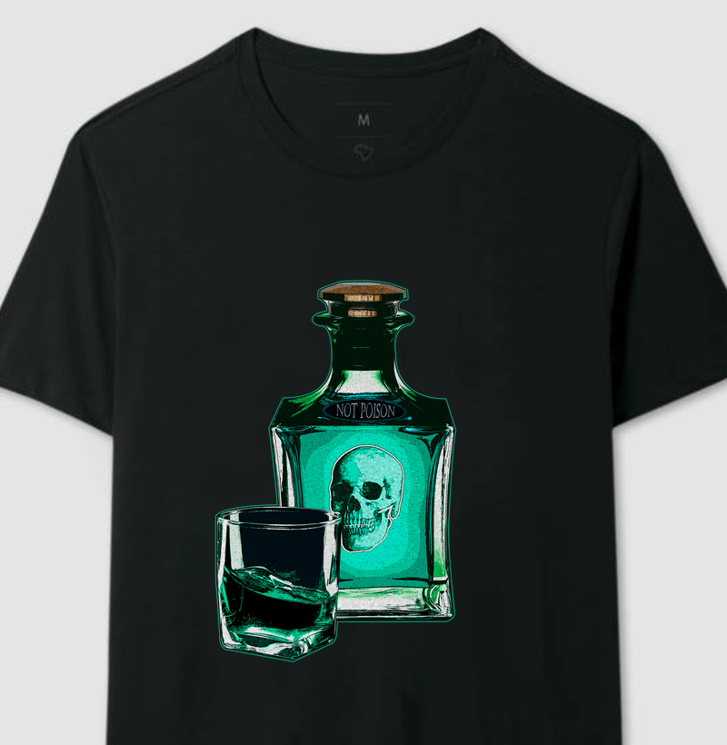 Camiseta Coruja ☕"Not poison"