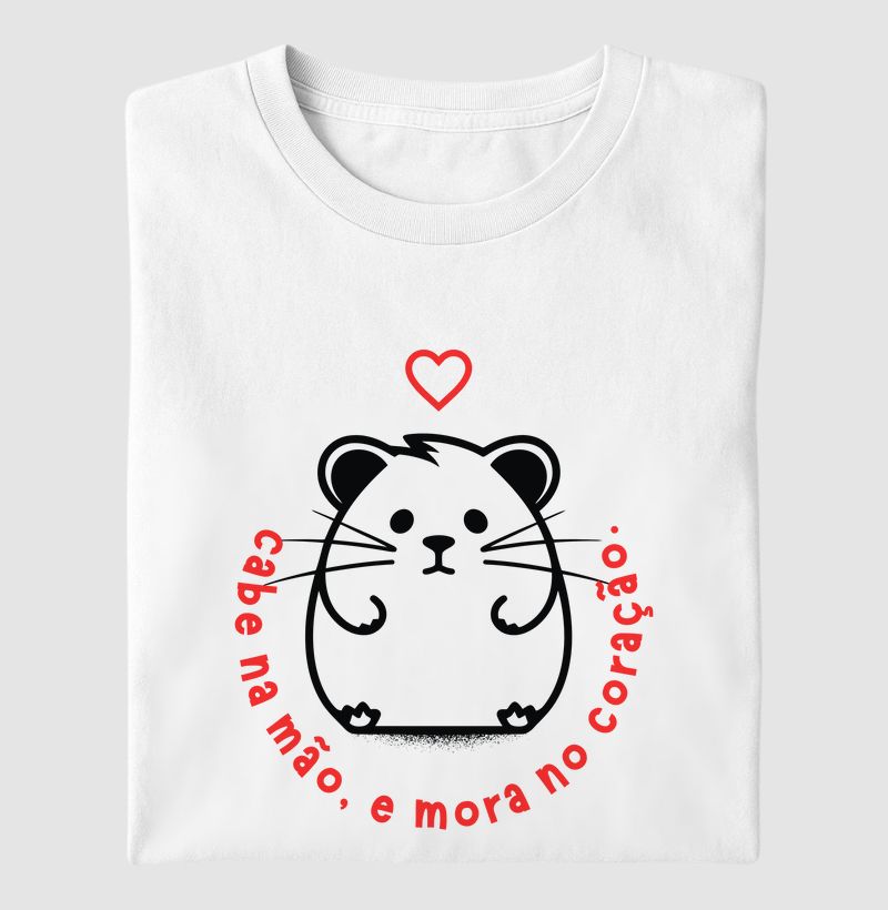 Cabe na mão, e mora no coração