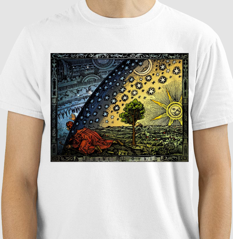 Gravura de Flammarion