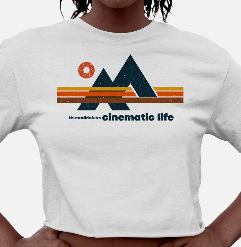 Cinematic Life - Vintage - Cropped Branco