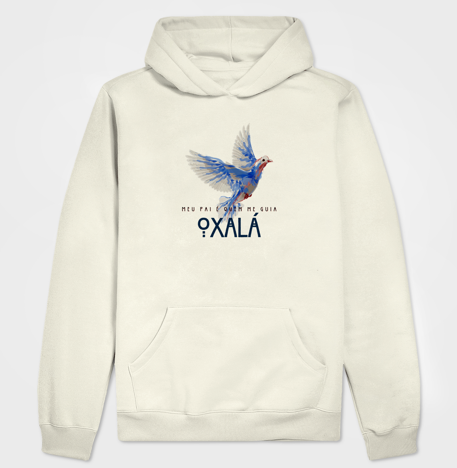 Estampa Oxalá Meu Pai Off White Masc.
