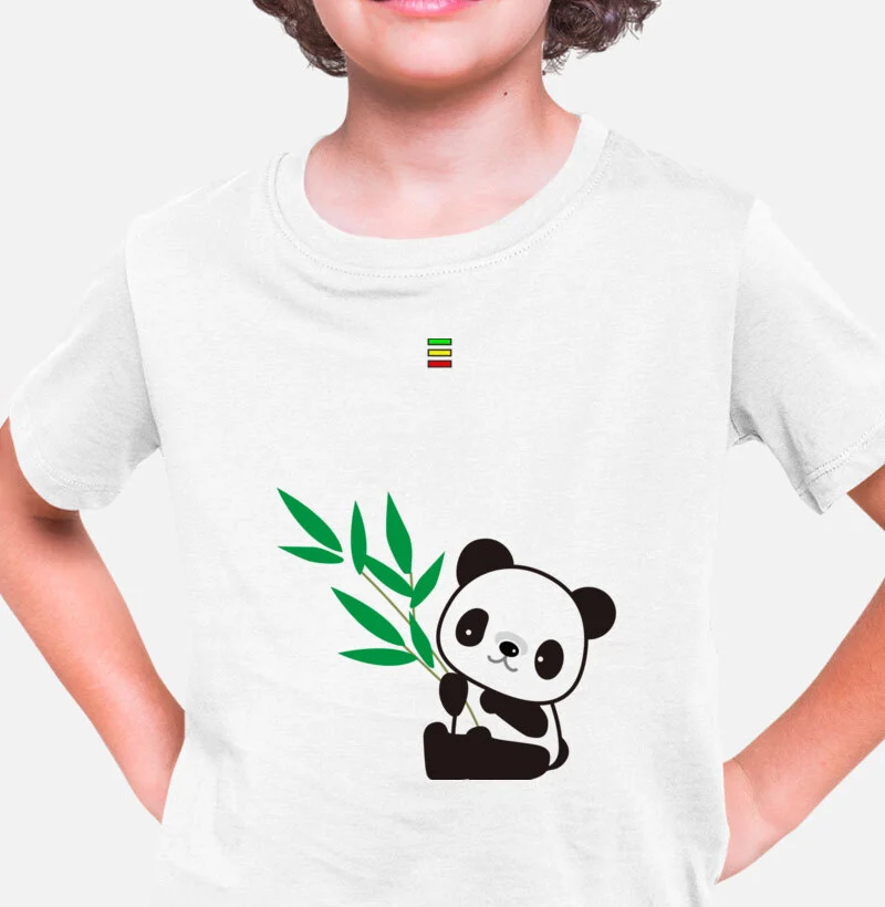 Camiseta infantil ZAIRE Clothing "Panda"