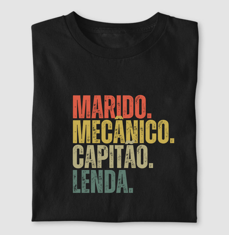 Marico Mecânico Capitão Lenda - Algodão 30.1 