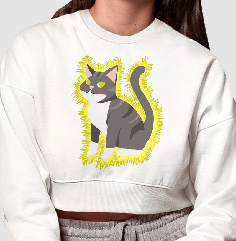 Moletom Cropped Buzinaterapia