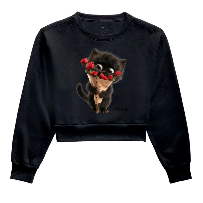 Camiseta Miau Romântico