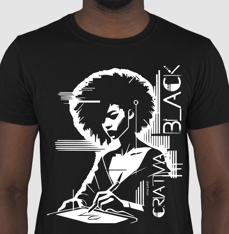 Camisa Artmuv - CRIATIVA BLACK