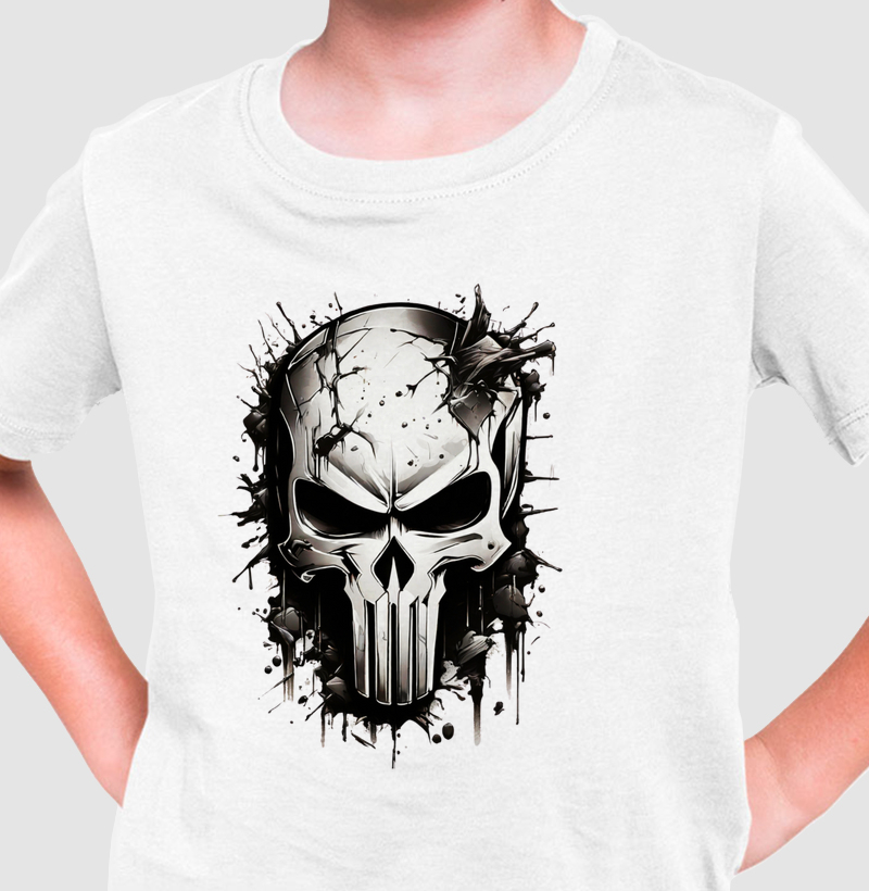 Camiseta Infantil Máscara da Retaliação