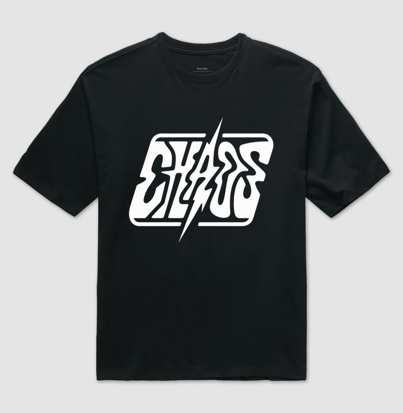 Camiseta Oversized Chaos