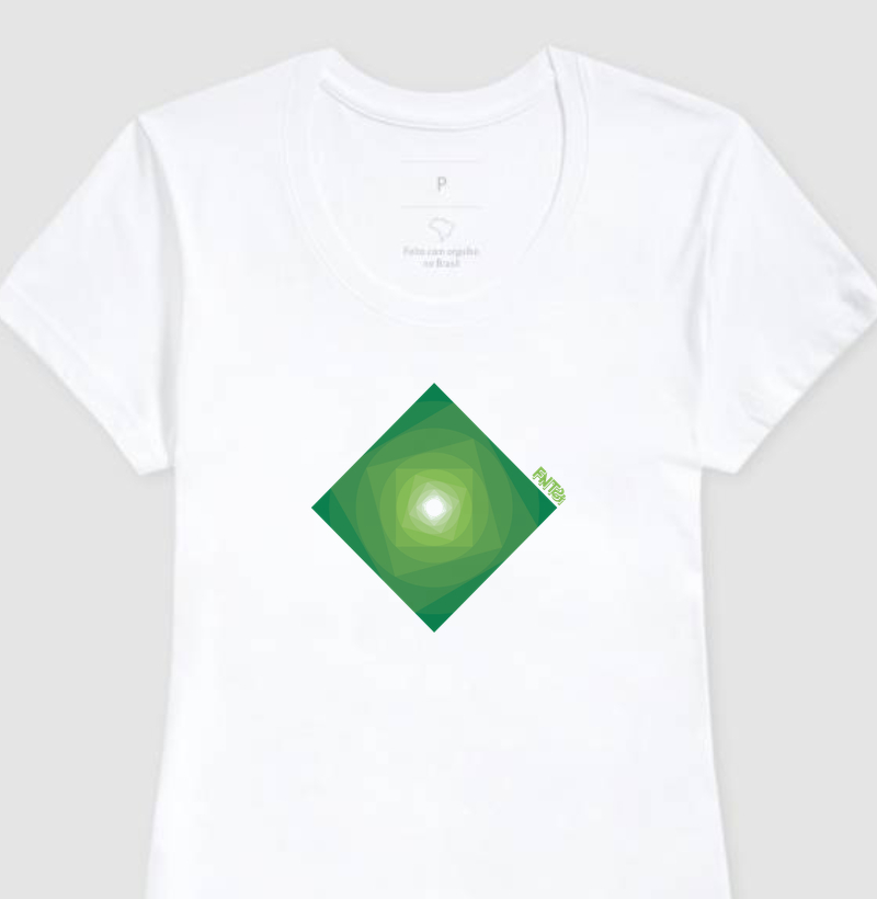 T-SHIRT "INFINITA FANTASIA" / VERDE MINIMAL