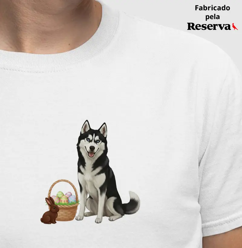 Husky siberiano - Páscoa