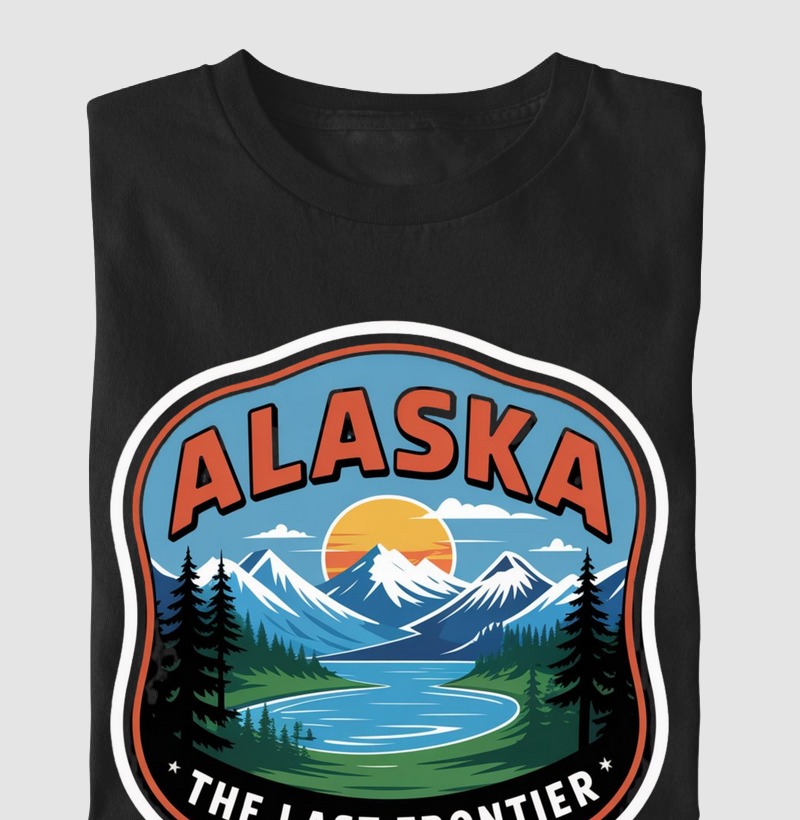 Camiseta "Alaska" - The Last Frontier