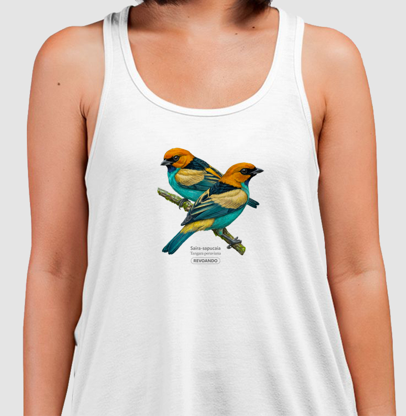 Traços Alados - Saíra-sapucaia - Regata