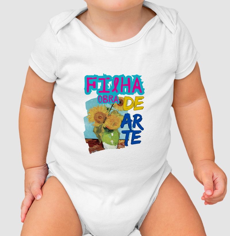 Filha Obra de Arte - Van Gogh
