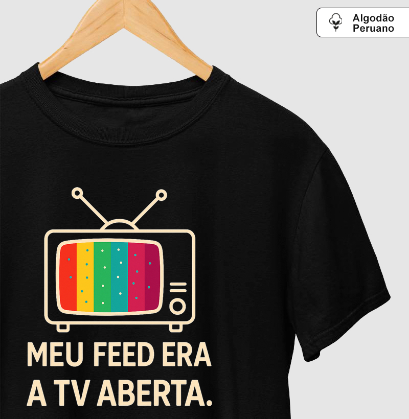 Meu feed era a Tv