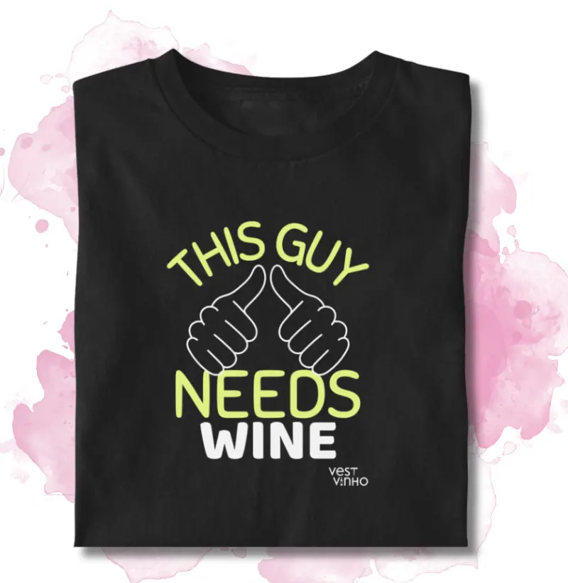 THIS GUY NEEDS WINE