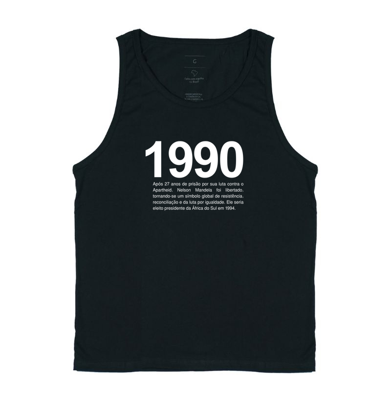 Camiseta Original Libertação de Mandela