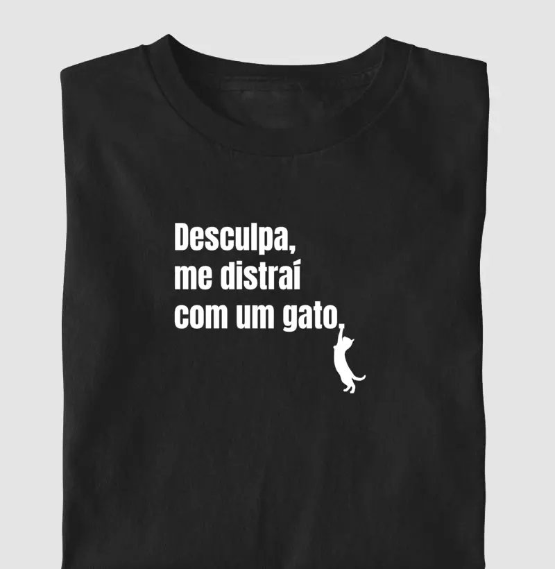Desculpa, me distraí com um gato