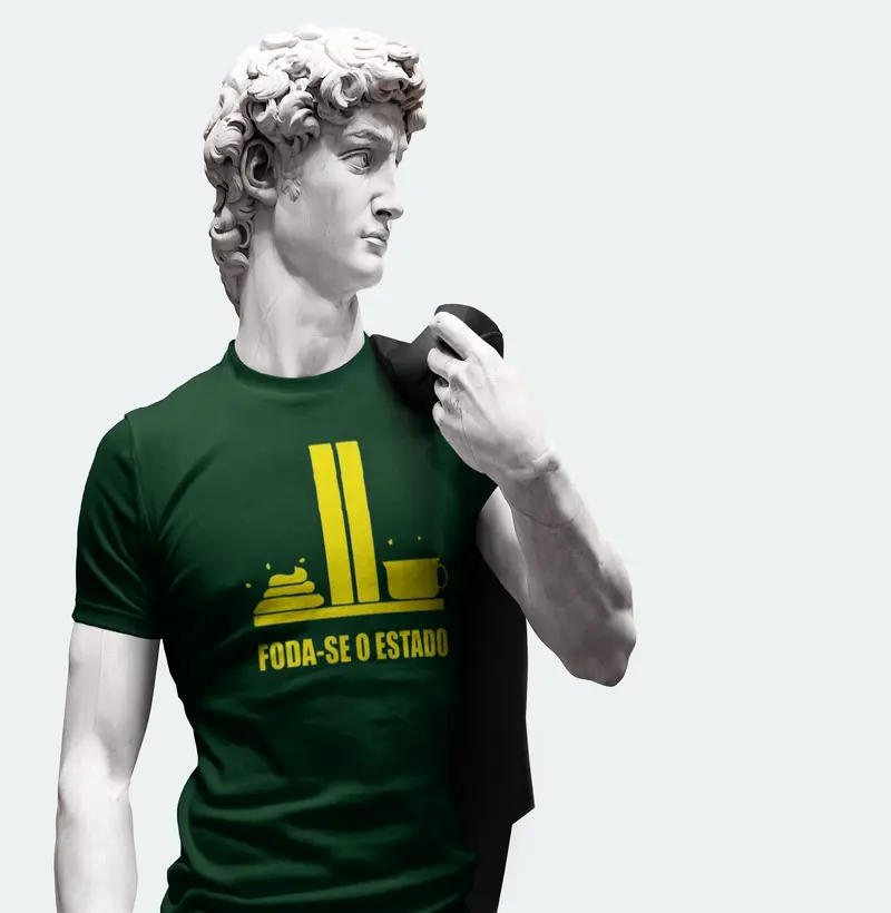CAMISETA FODA-SE O ESTADO
