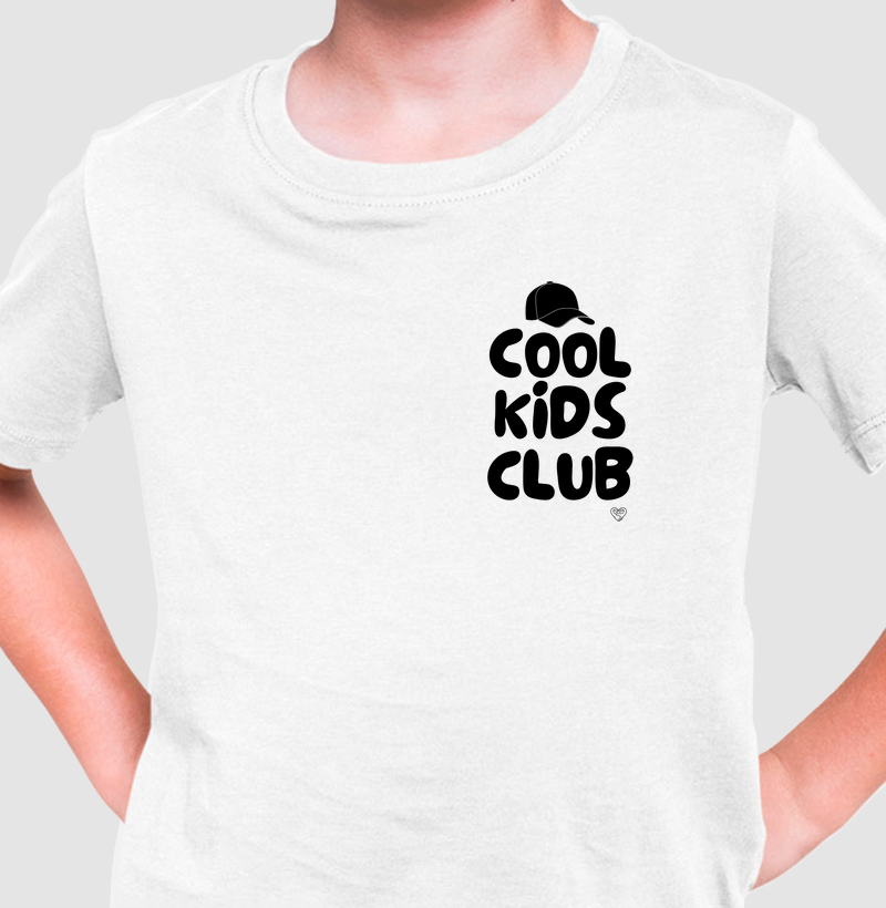 Camiseta Infantil - Cool Club Kids