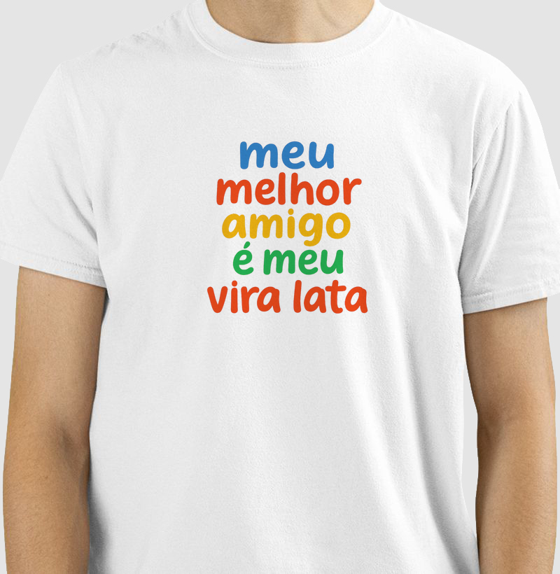Meu melhor amigo é meu vira lata