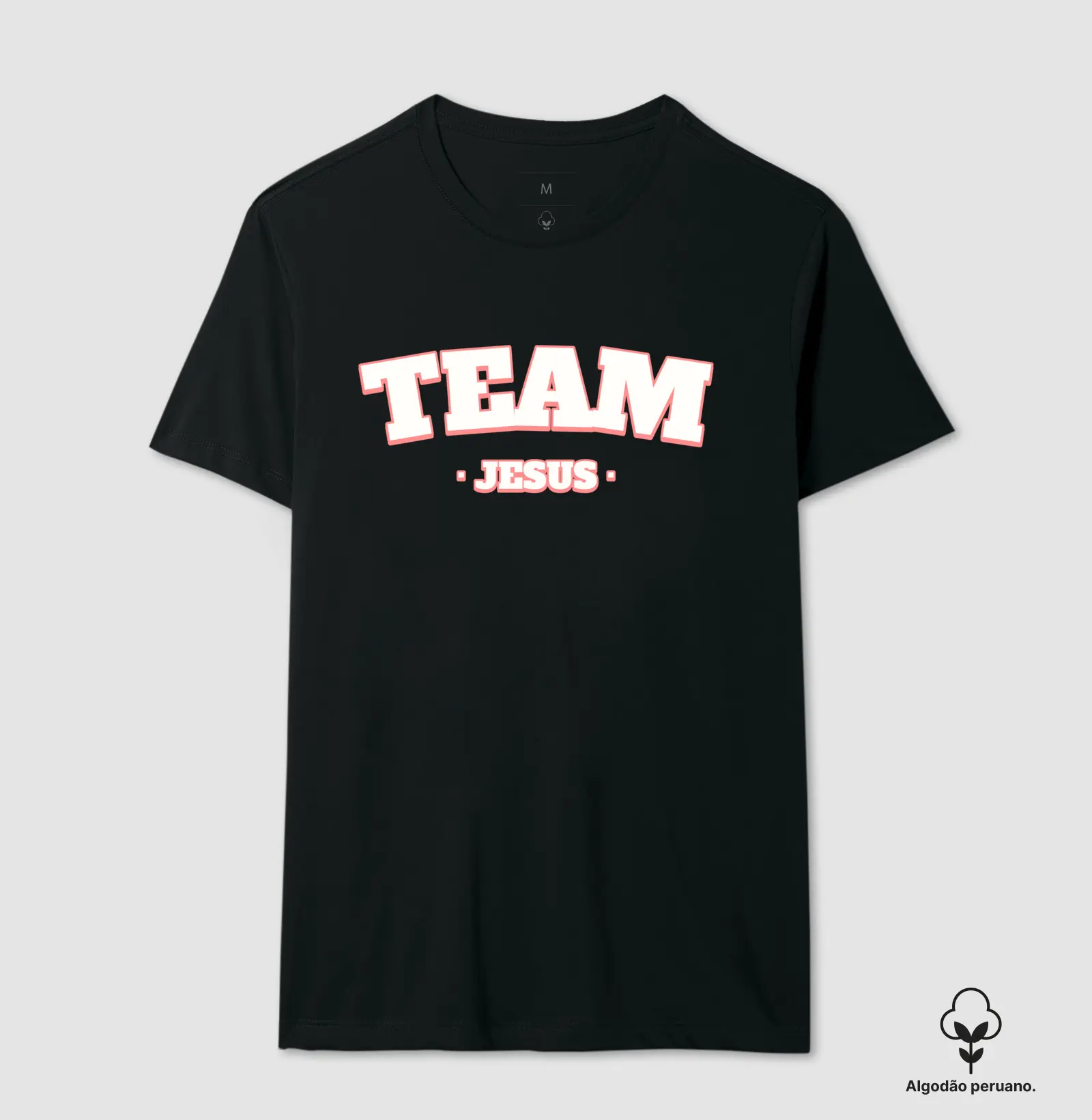 [ Camiseta Algodão Peruano ] Team Jesus Marinho - Loucos Por Jesus
