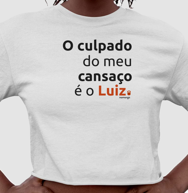 "O Culpado é o Coach" NOME Personalizável (ANTES DE COMPRAR NOS ENVIE PELO WHATSAPP O NOME QUE DESEJA NA ESTAMPA) - 83 9 9677 1628