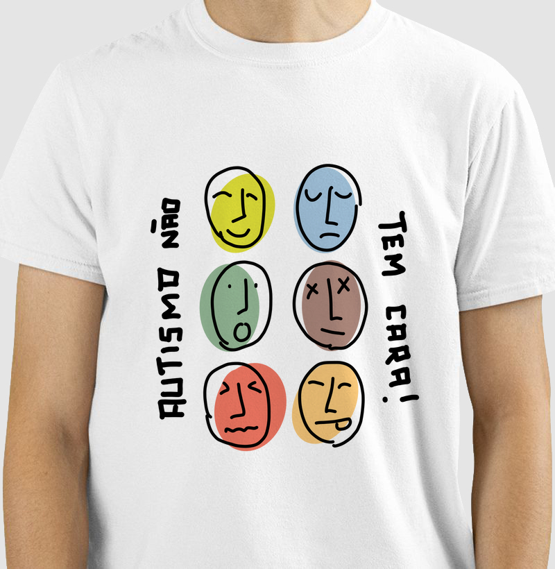 Autismo não tem cara - Arte