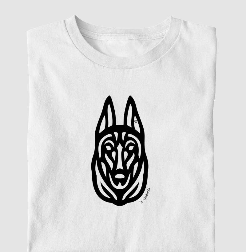 Camiseta Malinois - Tribal