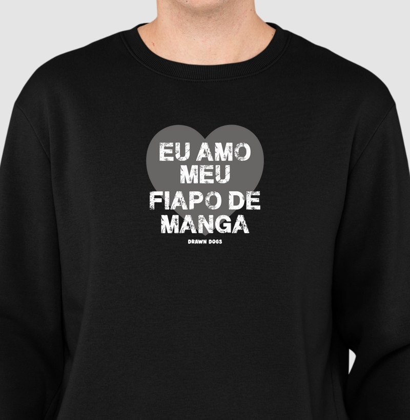 Eu amo meu fiapo de manga