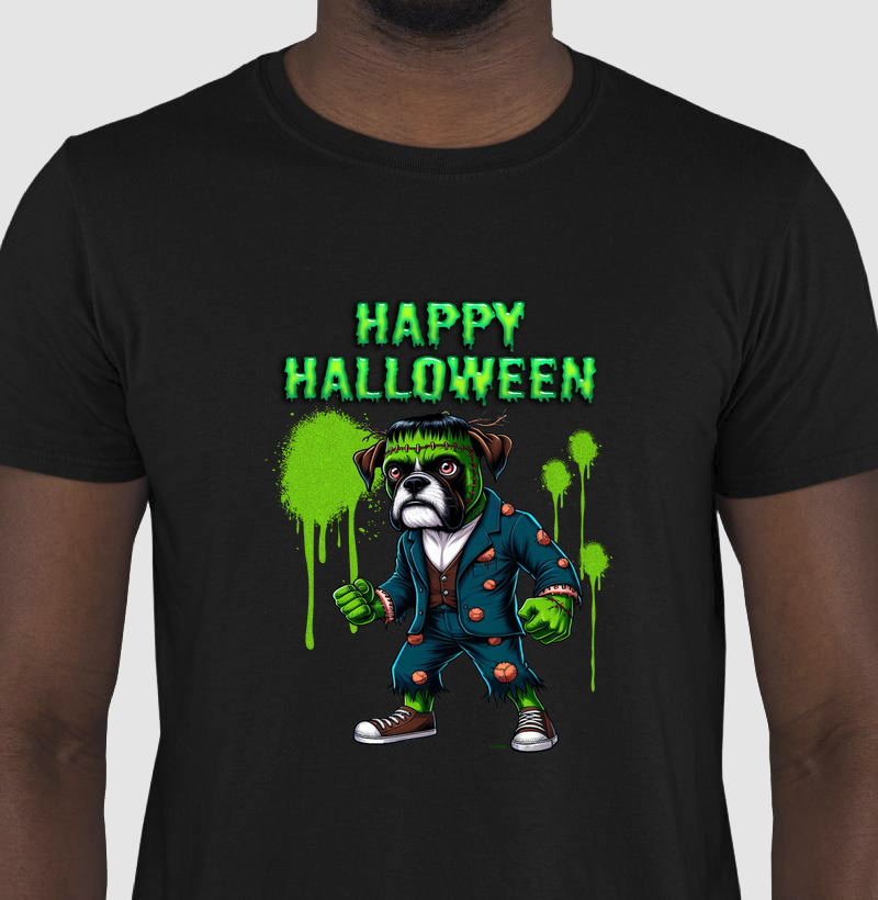 Camiseta Frankenstein - Edição especial de Halloween 