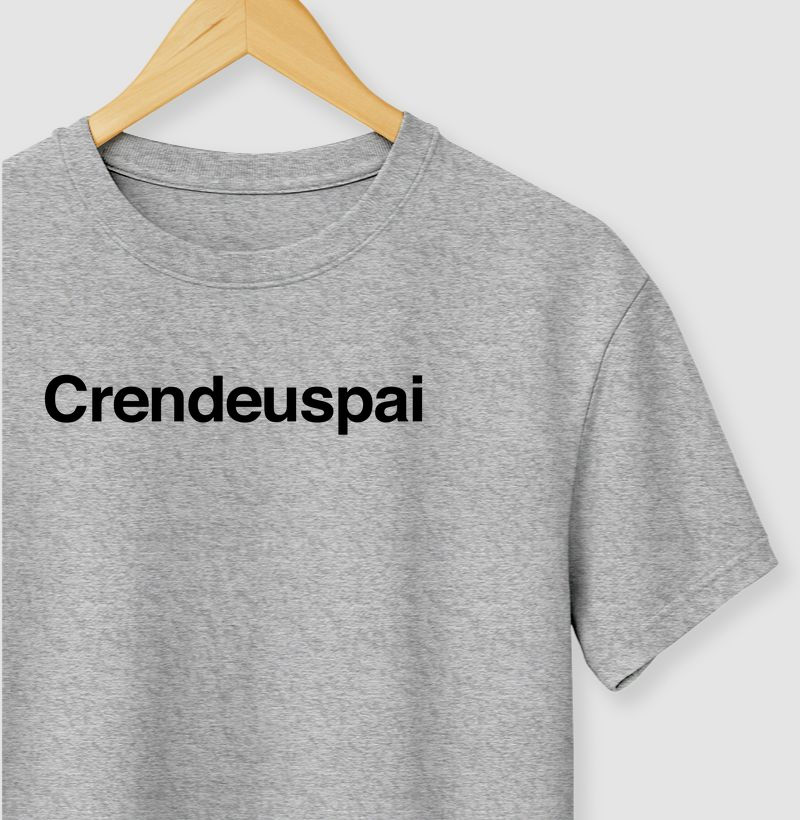 Camiseta Crendeuspai 