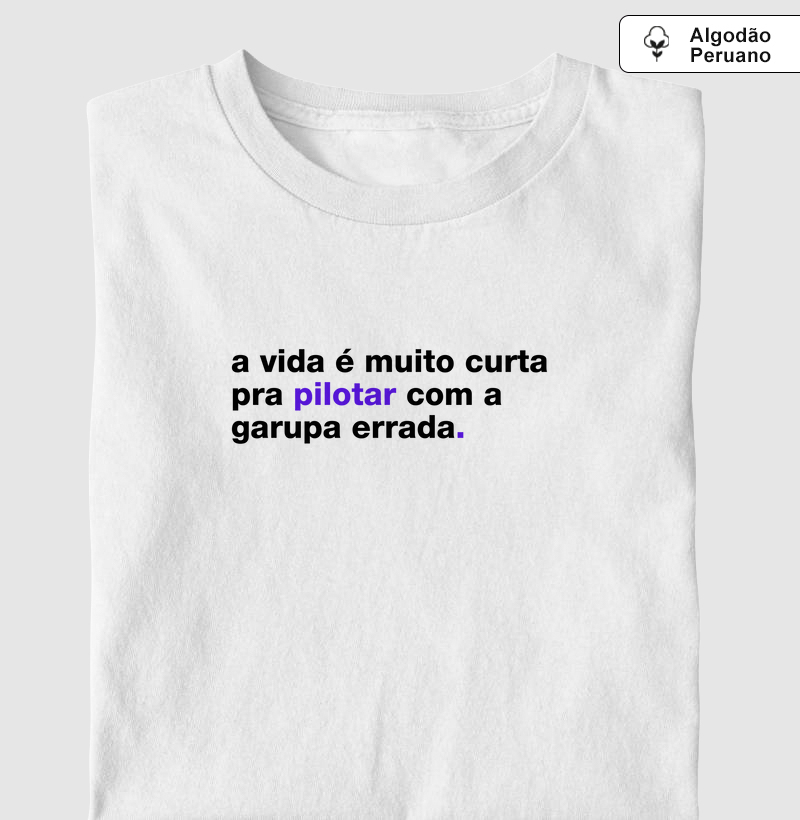 A vida é muito curta