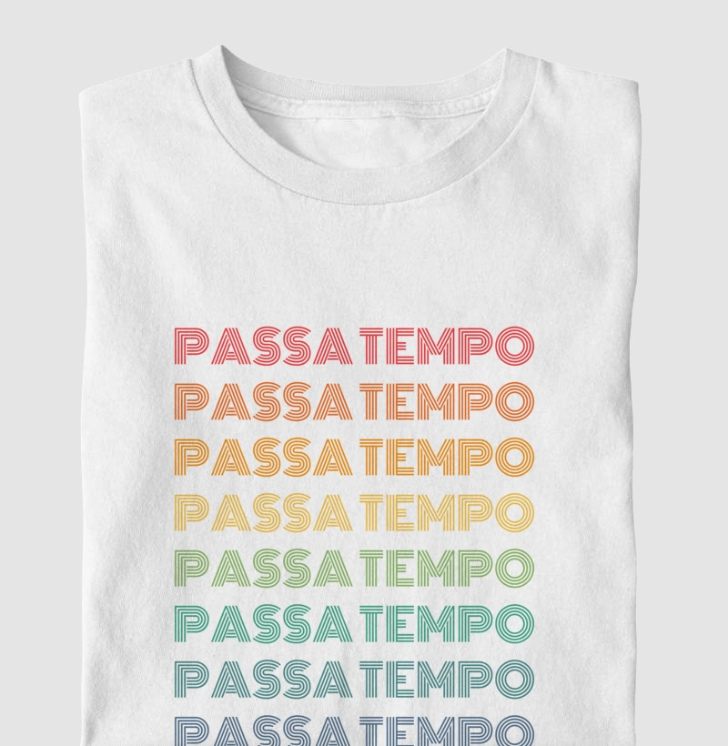 Passa Tempo Letreiro Retrô