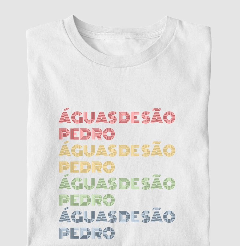 Águas de São Pedro Letreiro Retrô