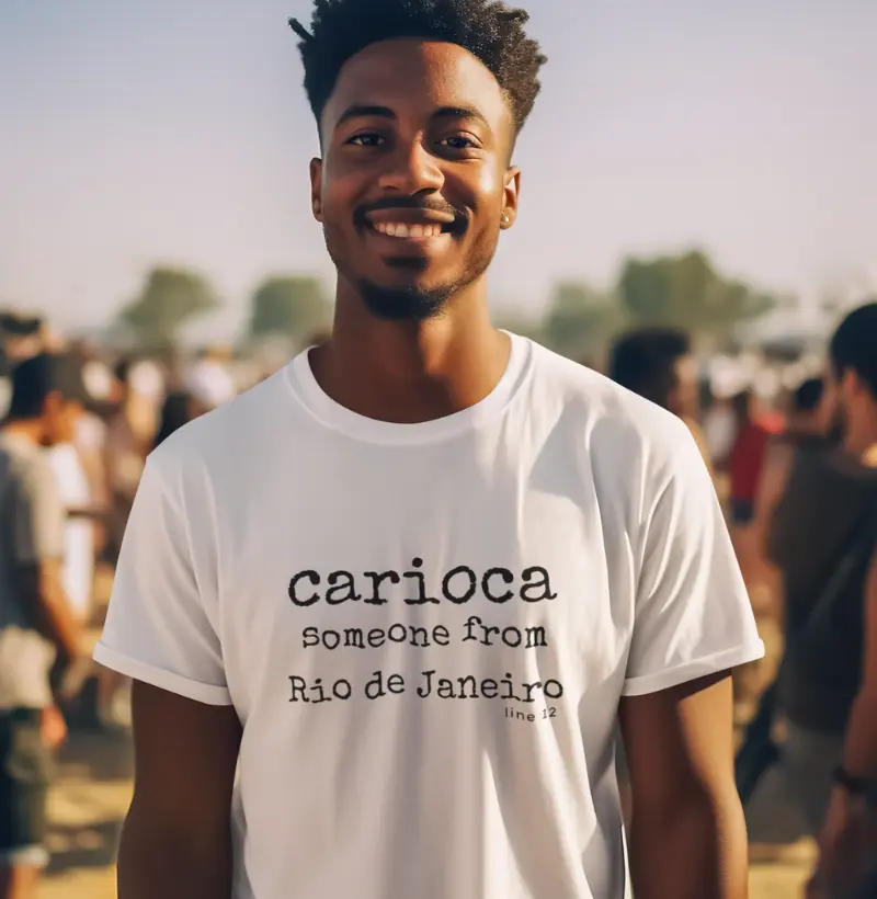 CARIOCA EM BRANCO | PRETO