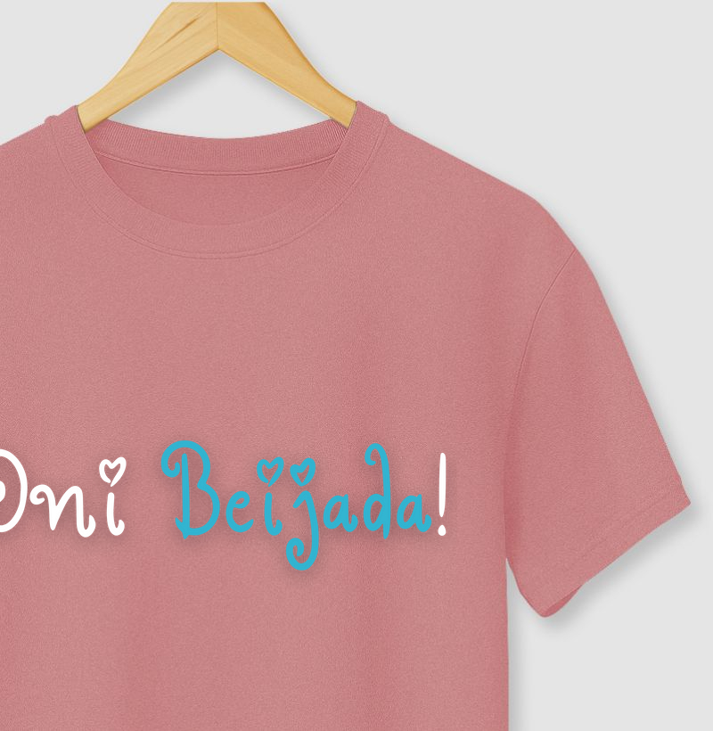 Erê - Saudação 1 - Camiseta Rosa