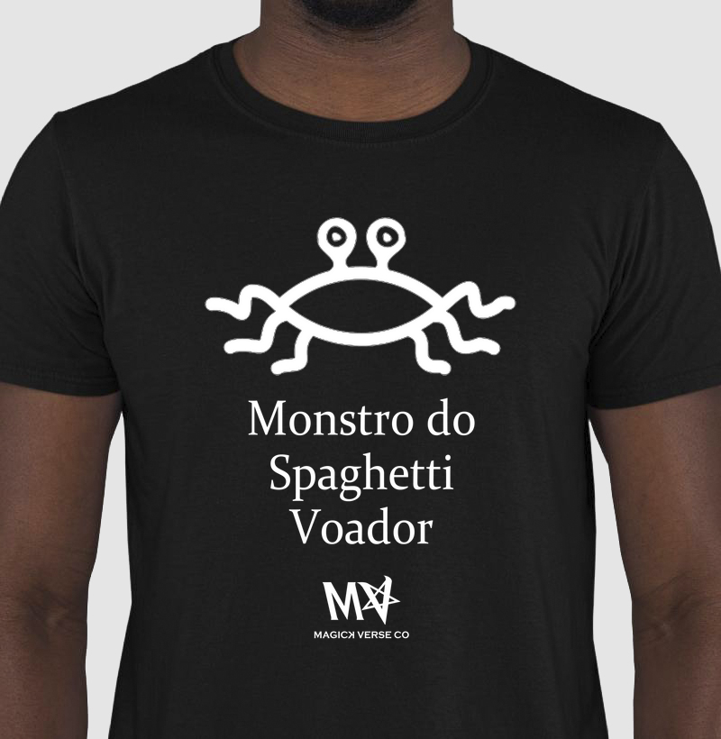 Monstro do Spaguetti Voador | Pastafarianismo - Branca